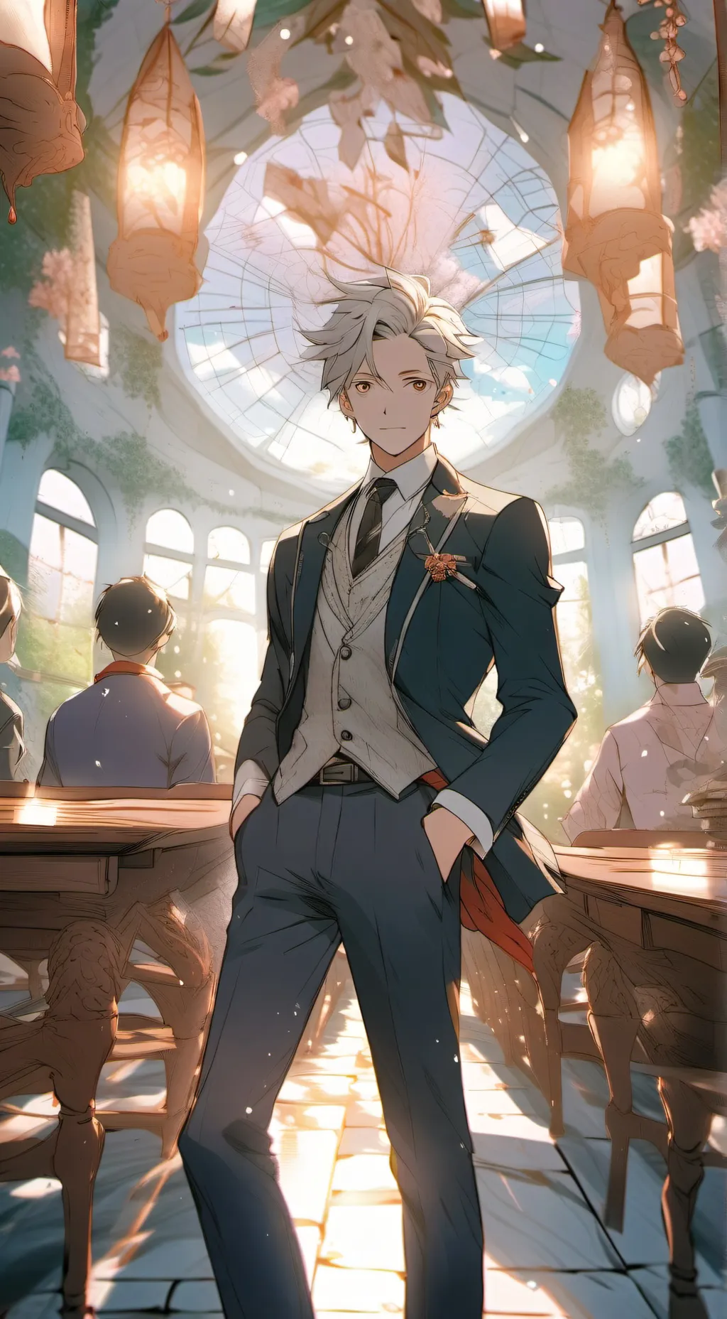 ai character: slivo background