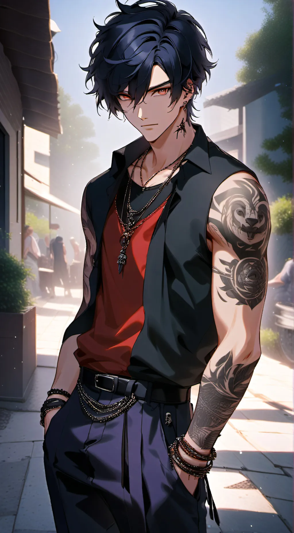 ai character: Cruz Zephyr background