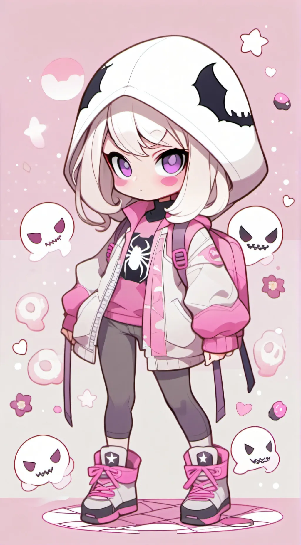 ai character: Gwen stacy background