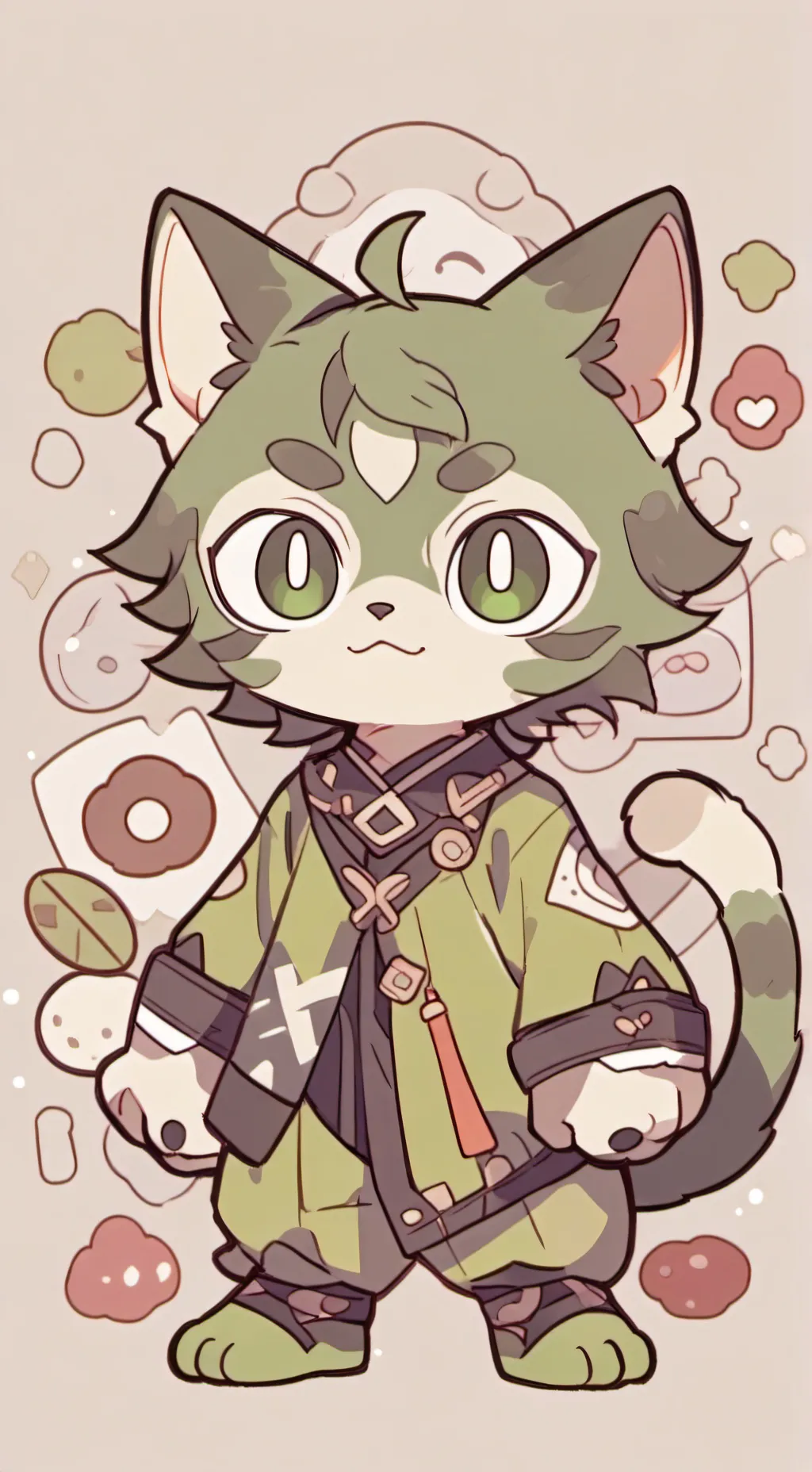 ai character: tox from sprunki background