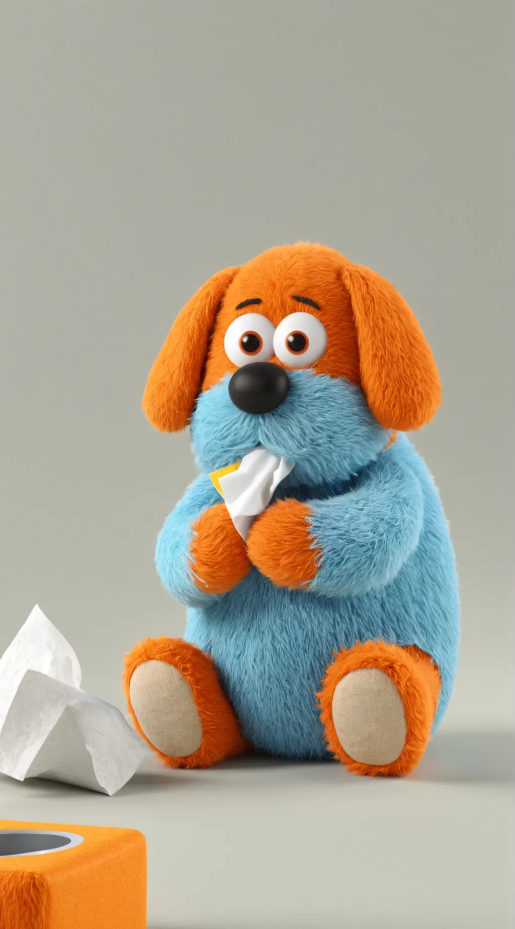 ai character: fossilcleaning background