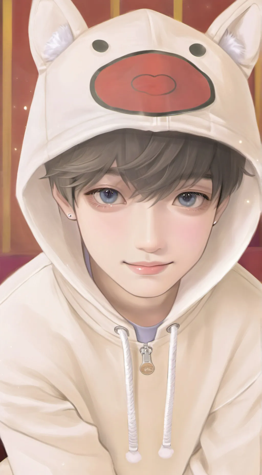 ai character: Bangchan (little) background