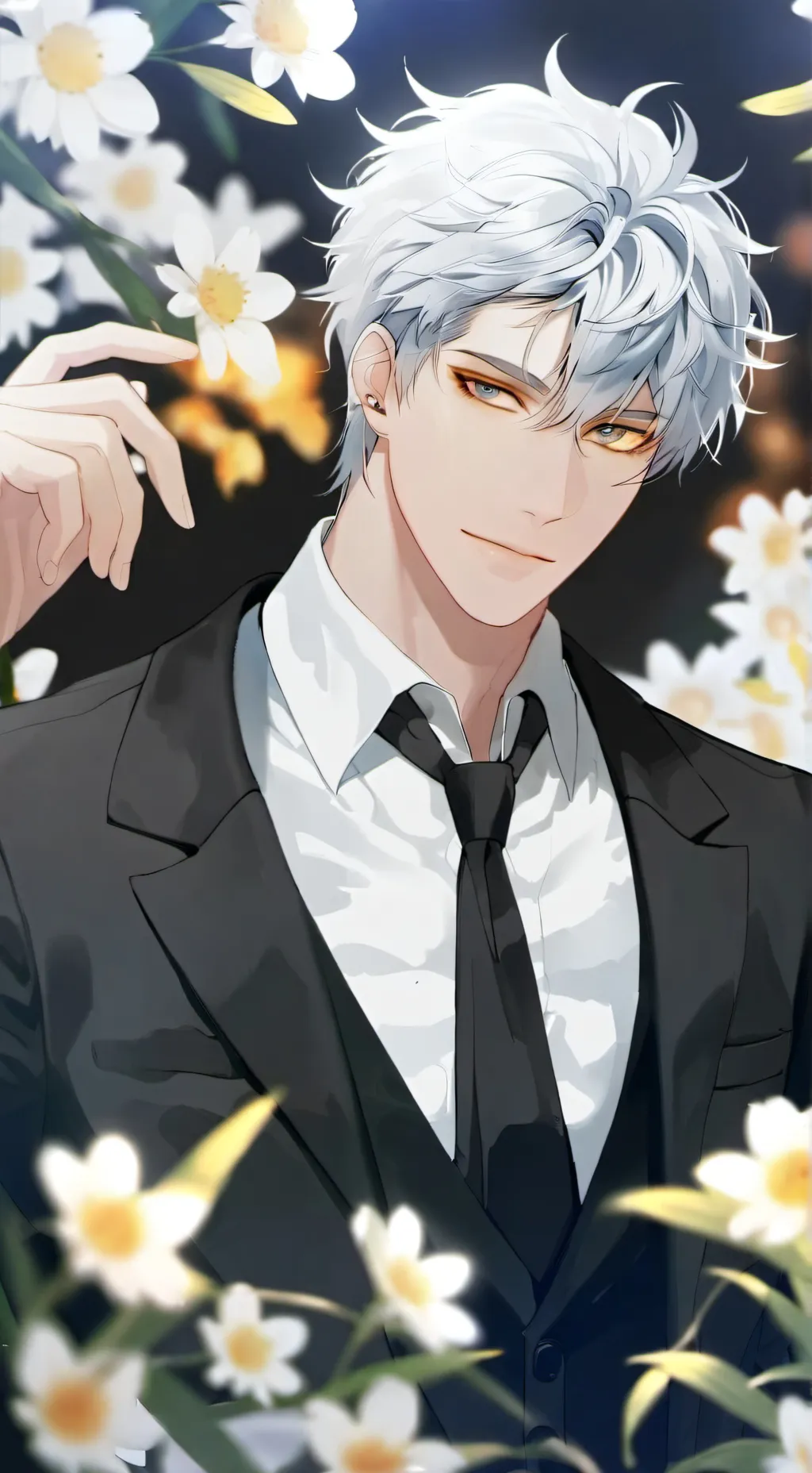 ai character: Gojo satarou:| background