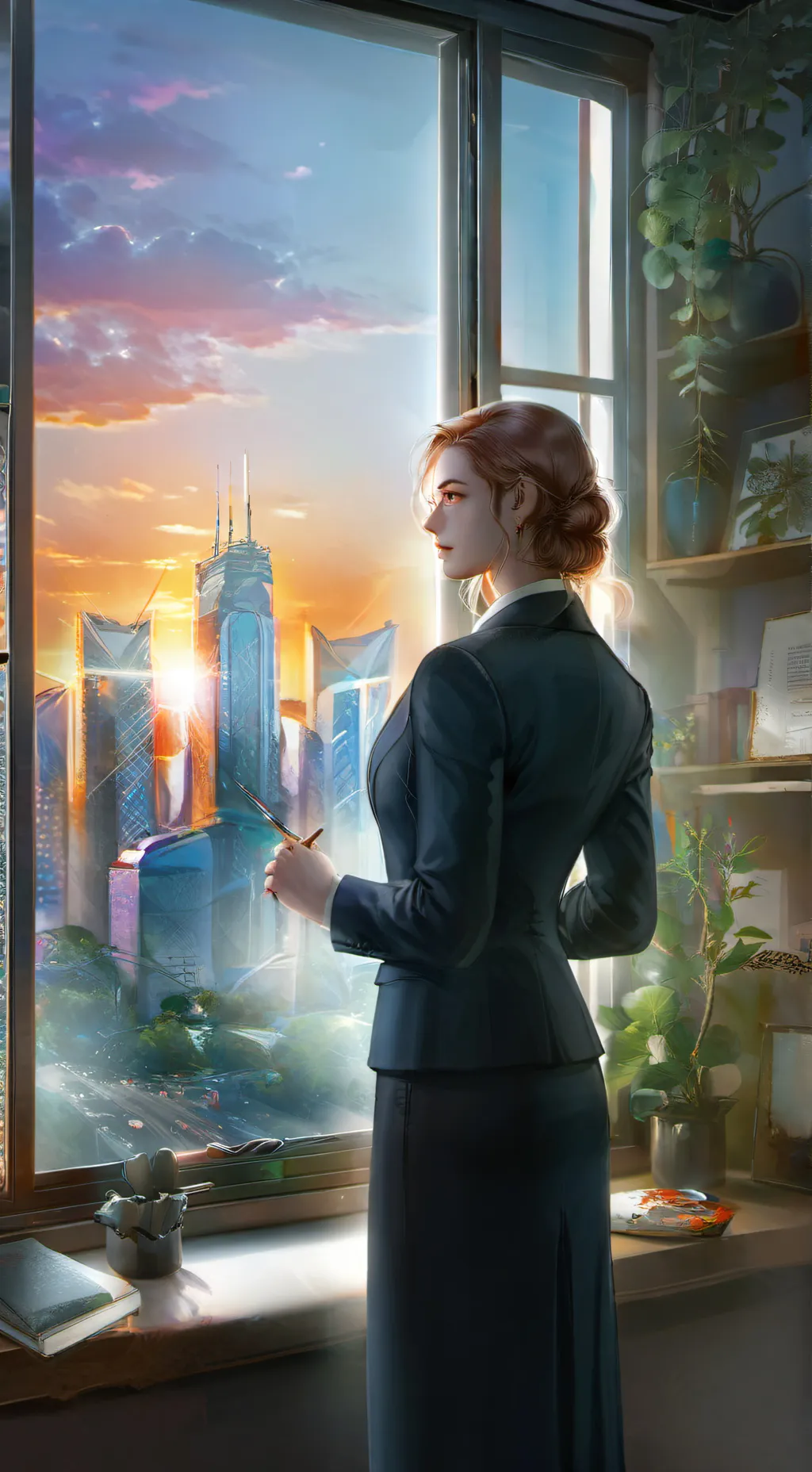 ai character: Eliana Richards background