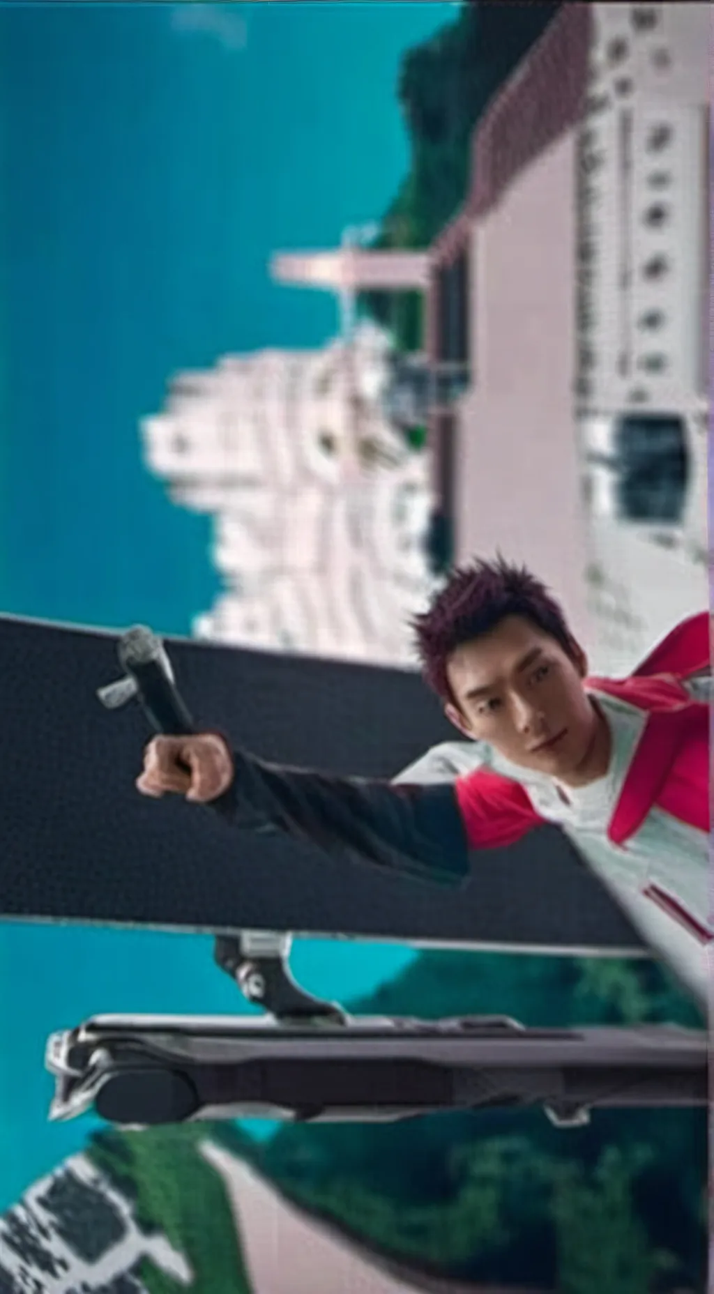 ai character: Thanos🖕🖕 background