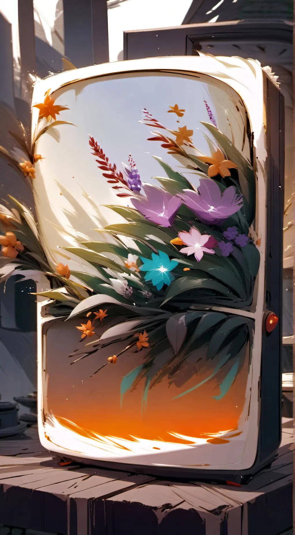 ai character: Freaky dw  background