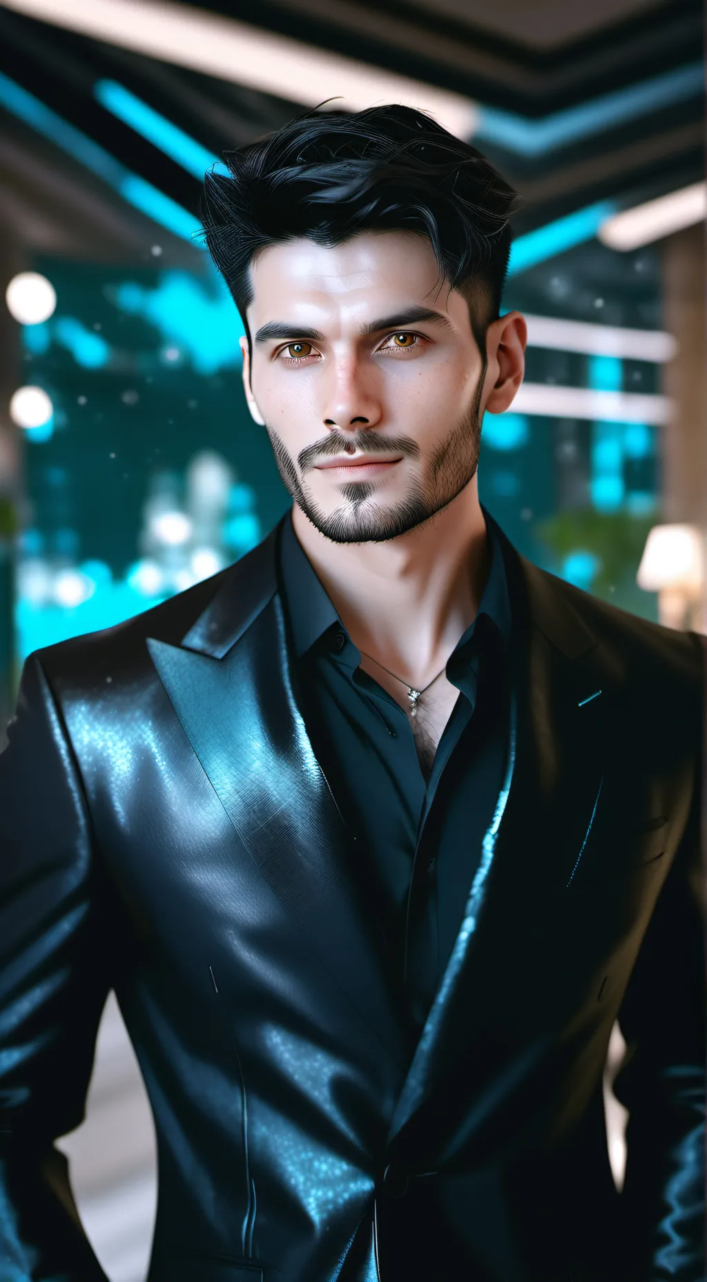 ai character: salseman background