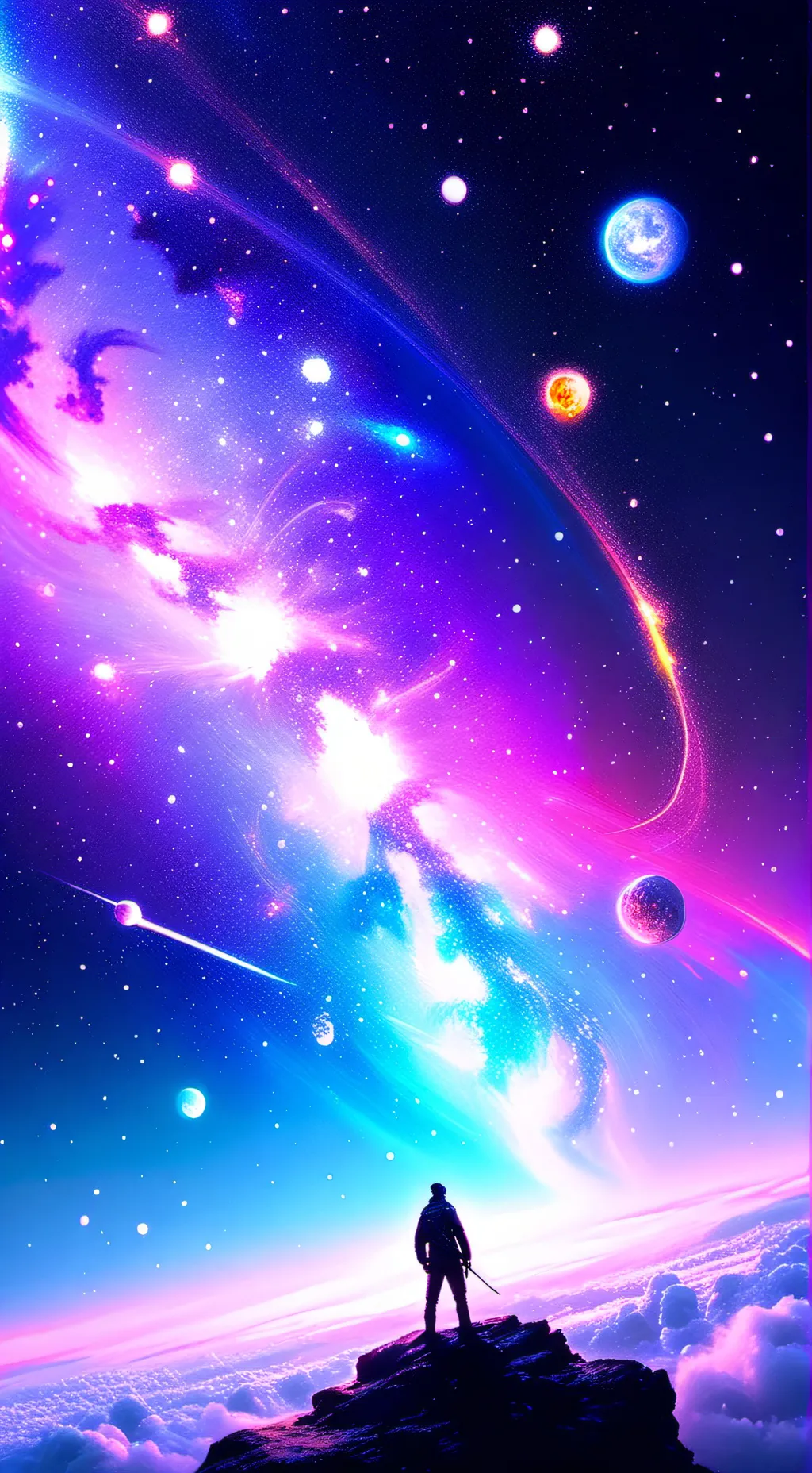 ai character: AbpCats are liquid background