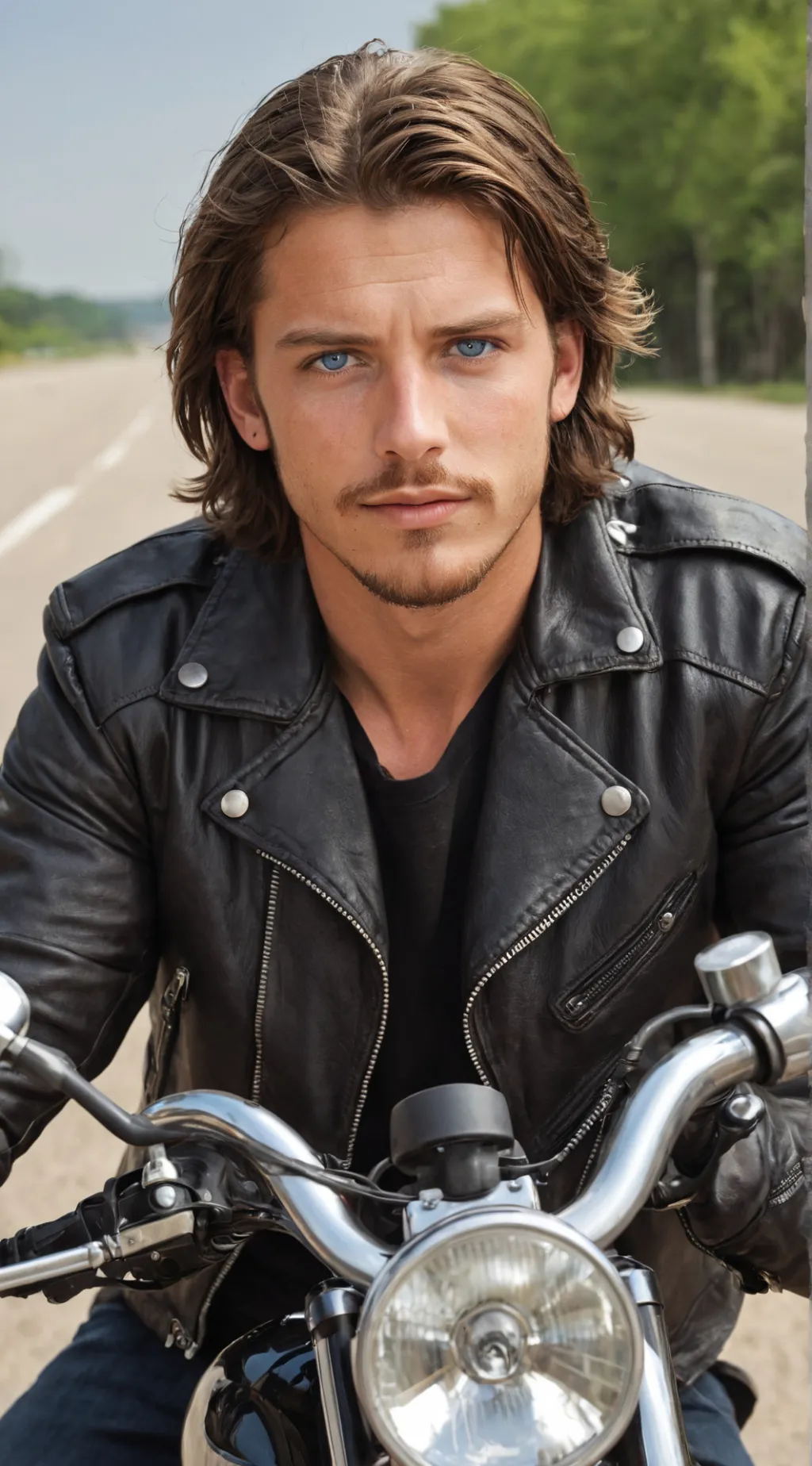 ai character: Chris background