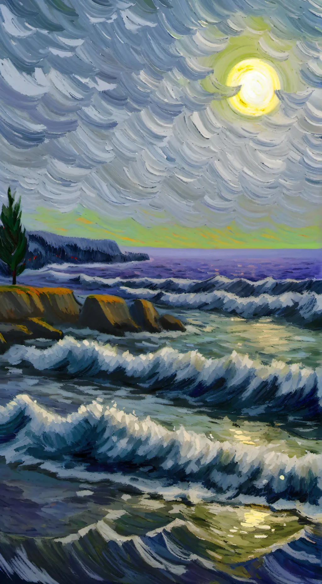 ai character: Kny Final Battle background