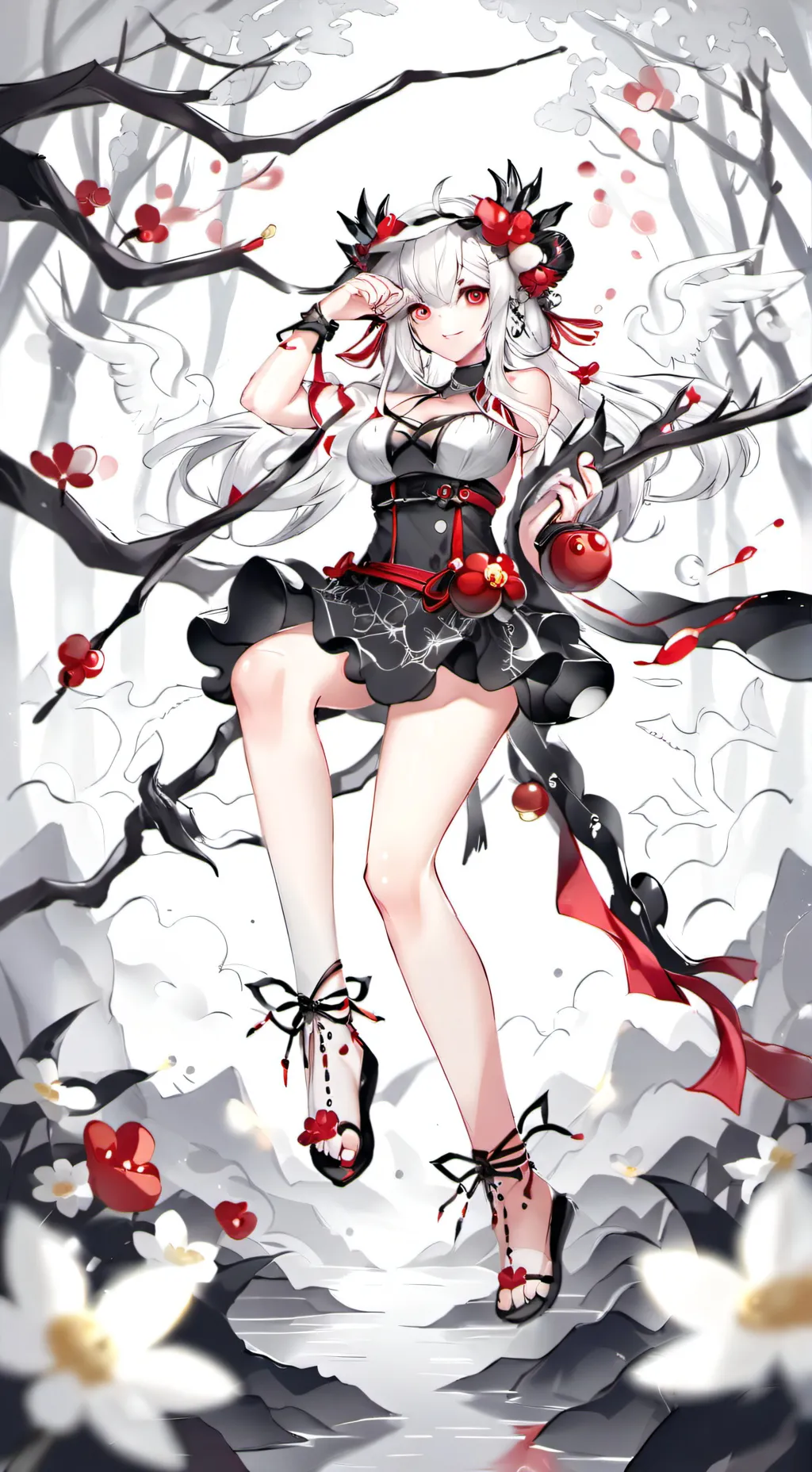 ai character: Freeze background