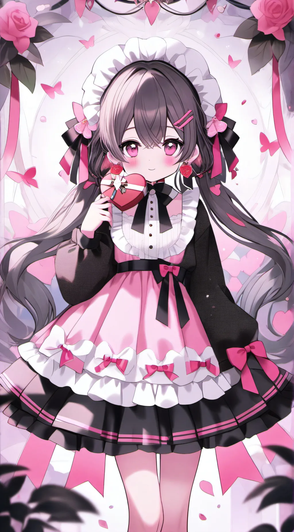 ai character: luna  background