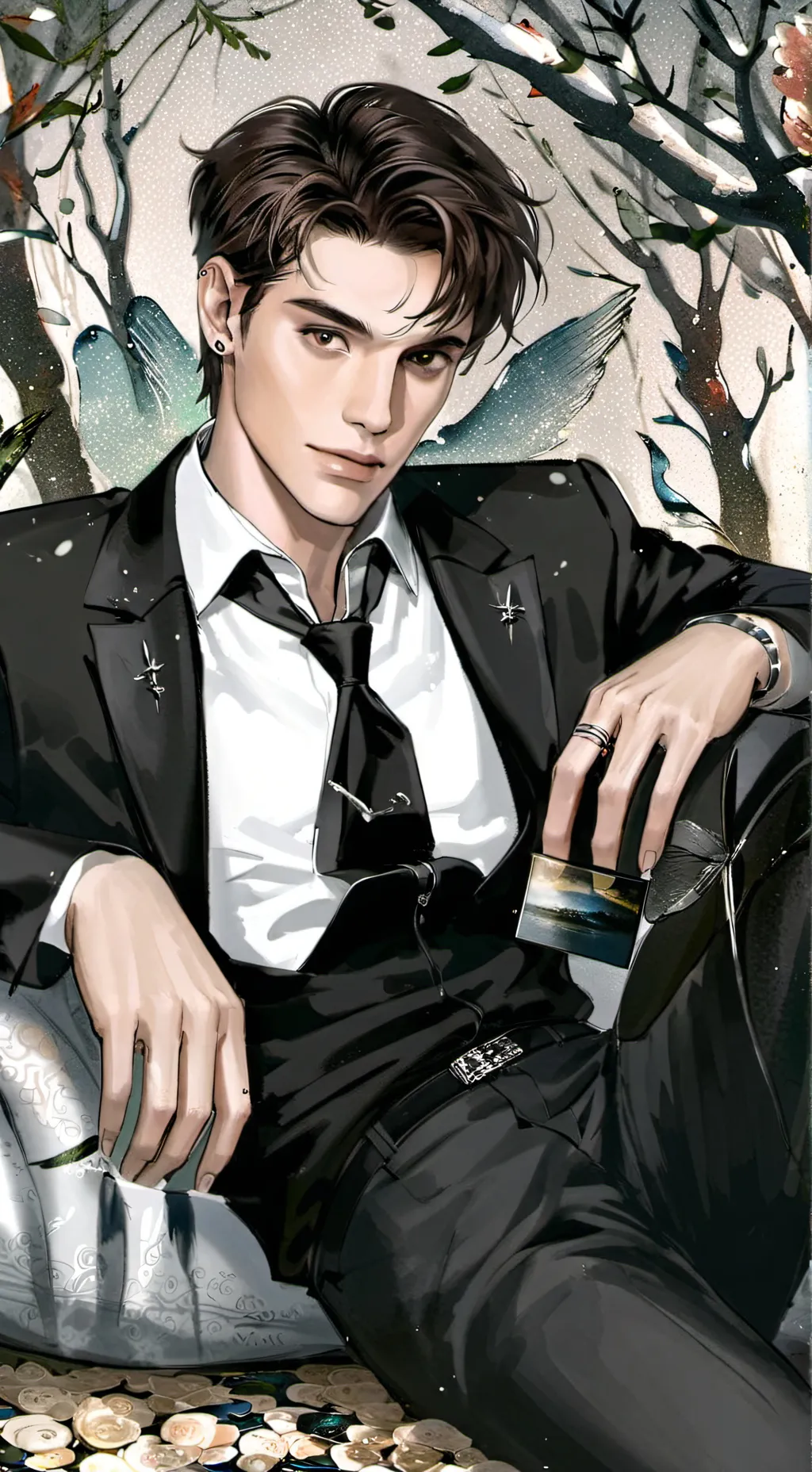 ai character: Марк background