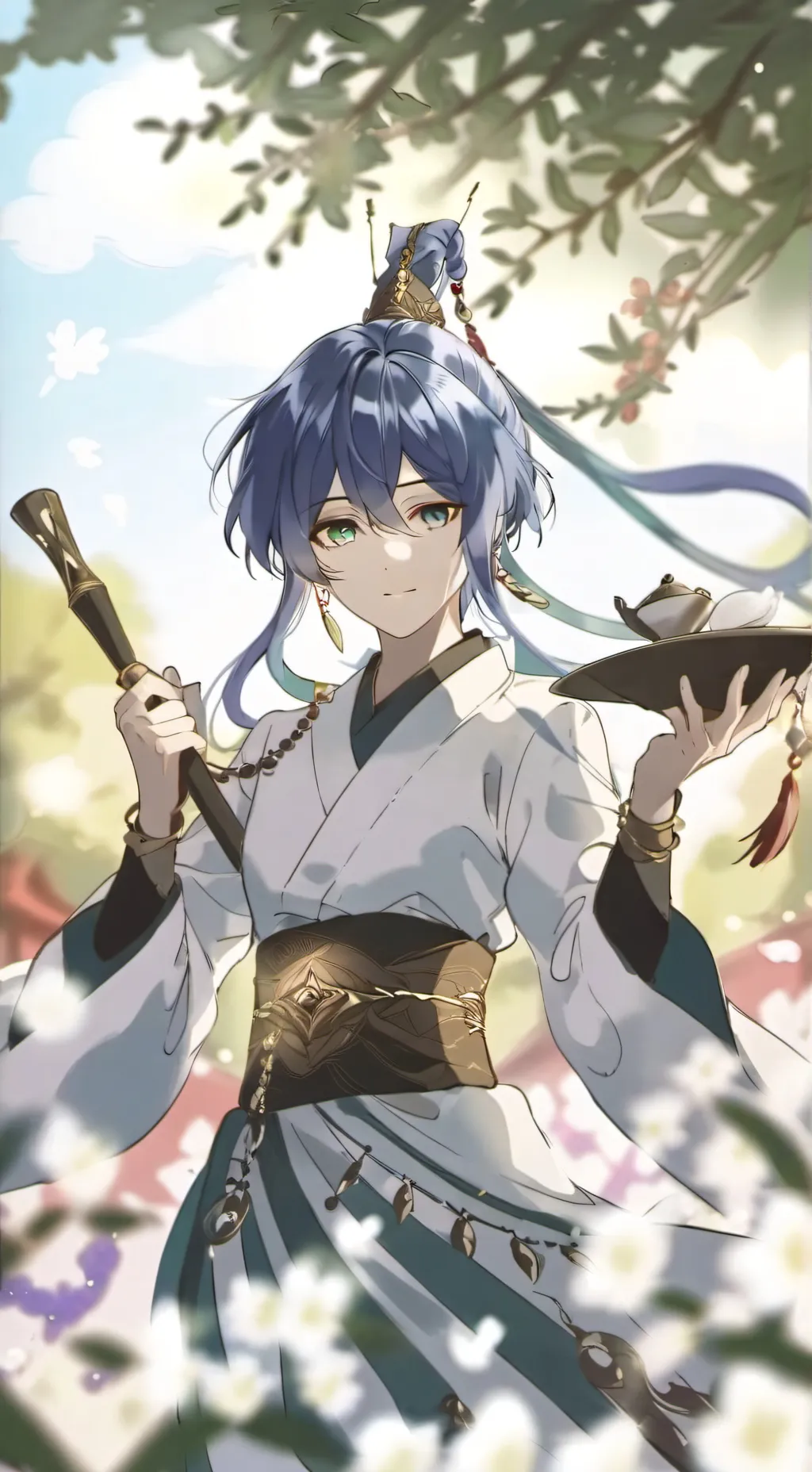 ai character: Mha Infinity background