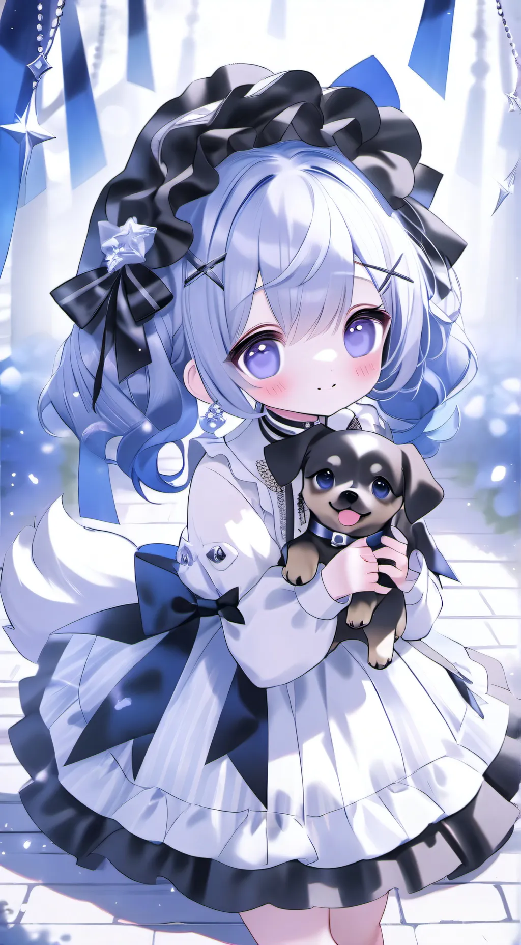 ai character: Circle guards background