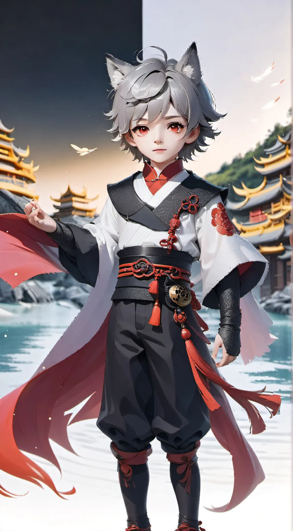 ai character: Experiment 009 background