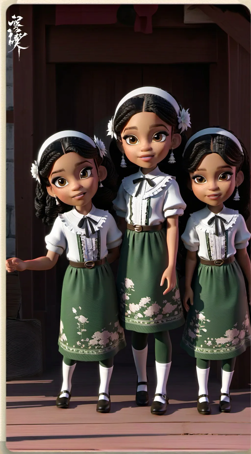 ai character: All of my kids background