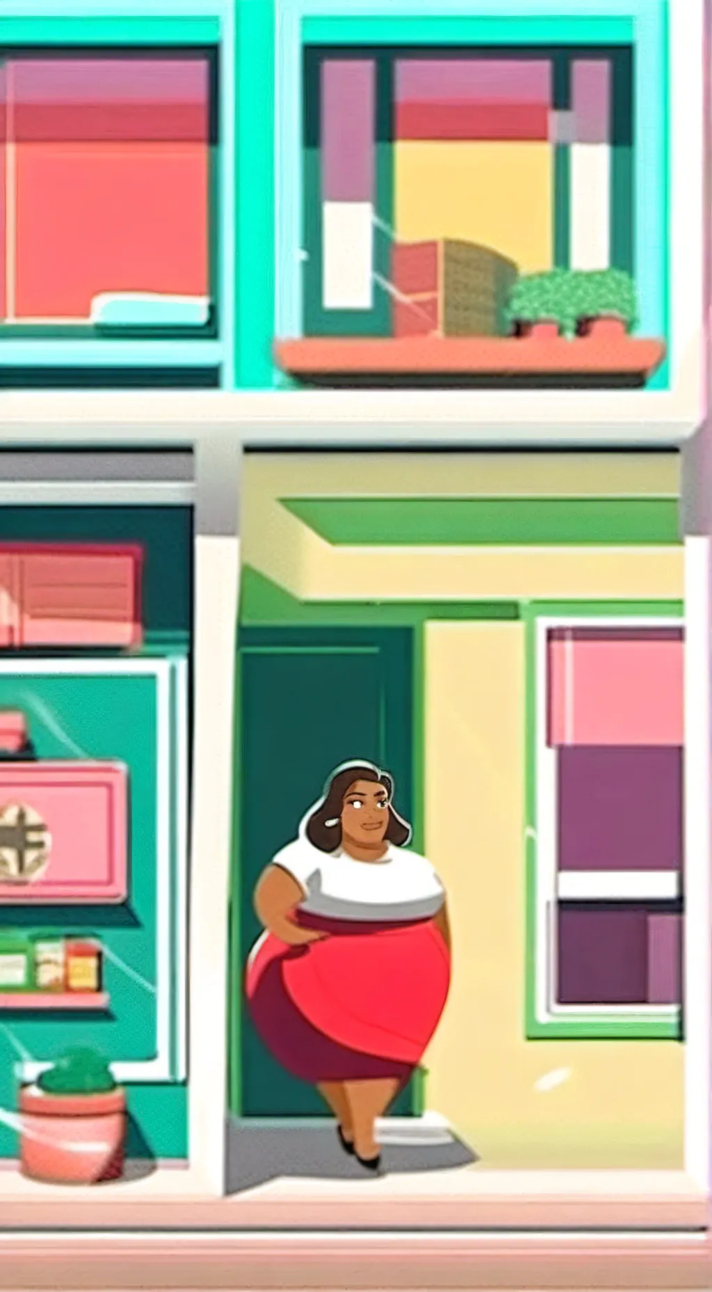 ai character: Ella background