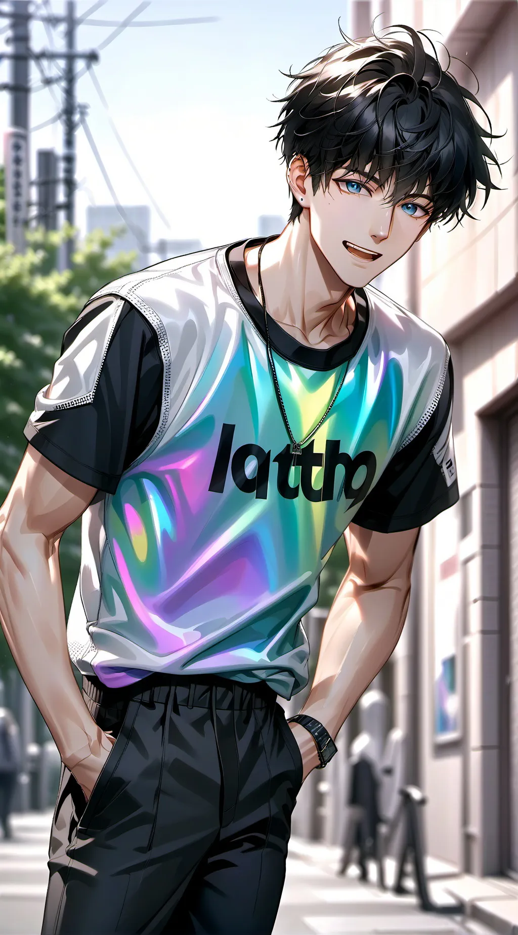 ai character: Mischievous Rival background