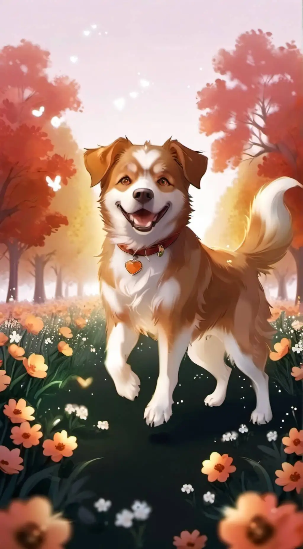 ai character: Dog background