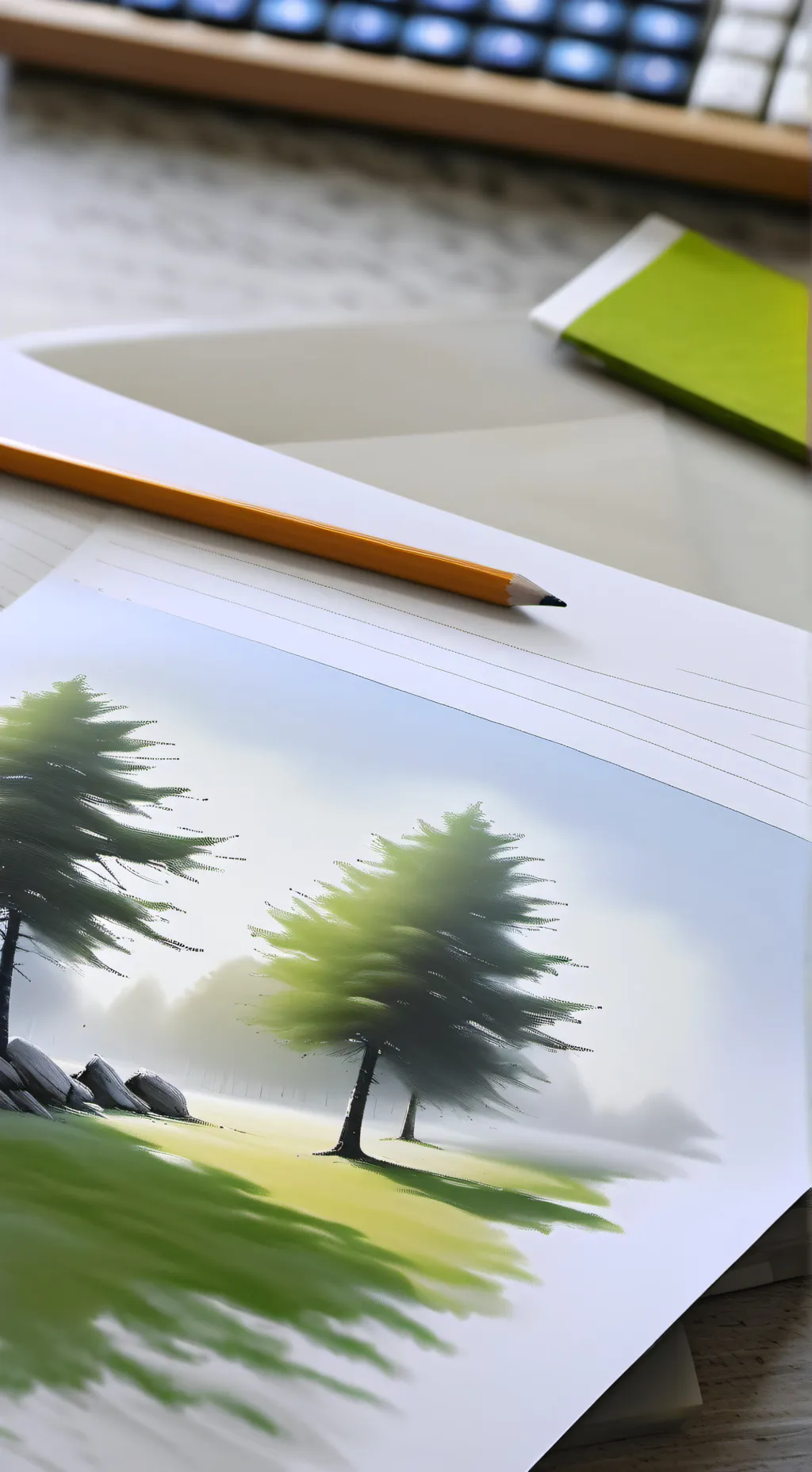 ai character: school  background