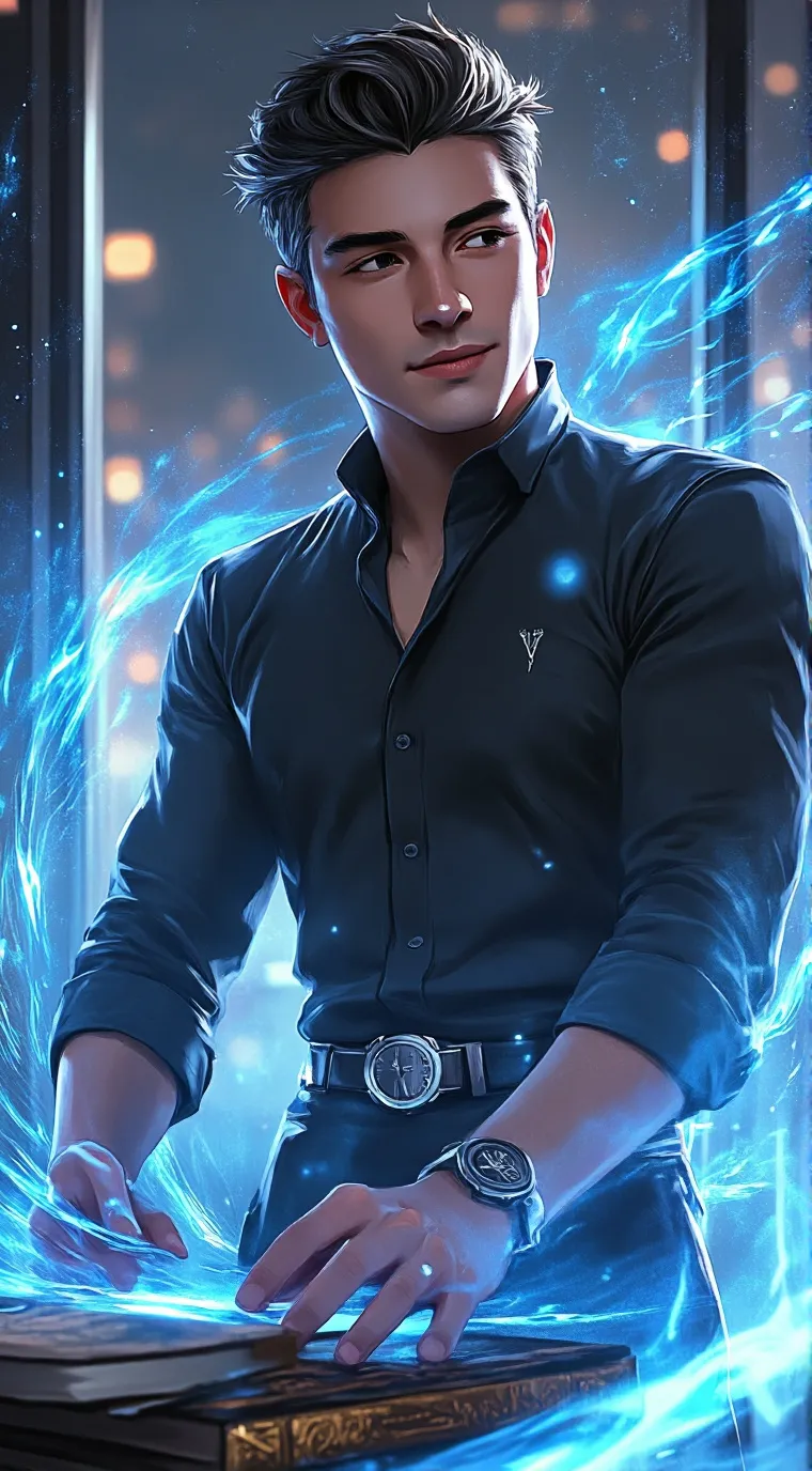 ai character: Asher background