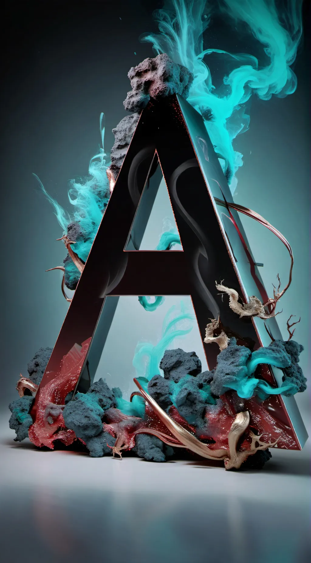 ai character: ABC background