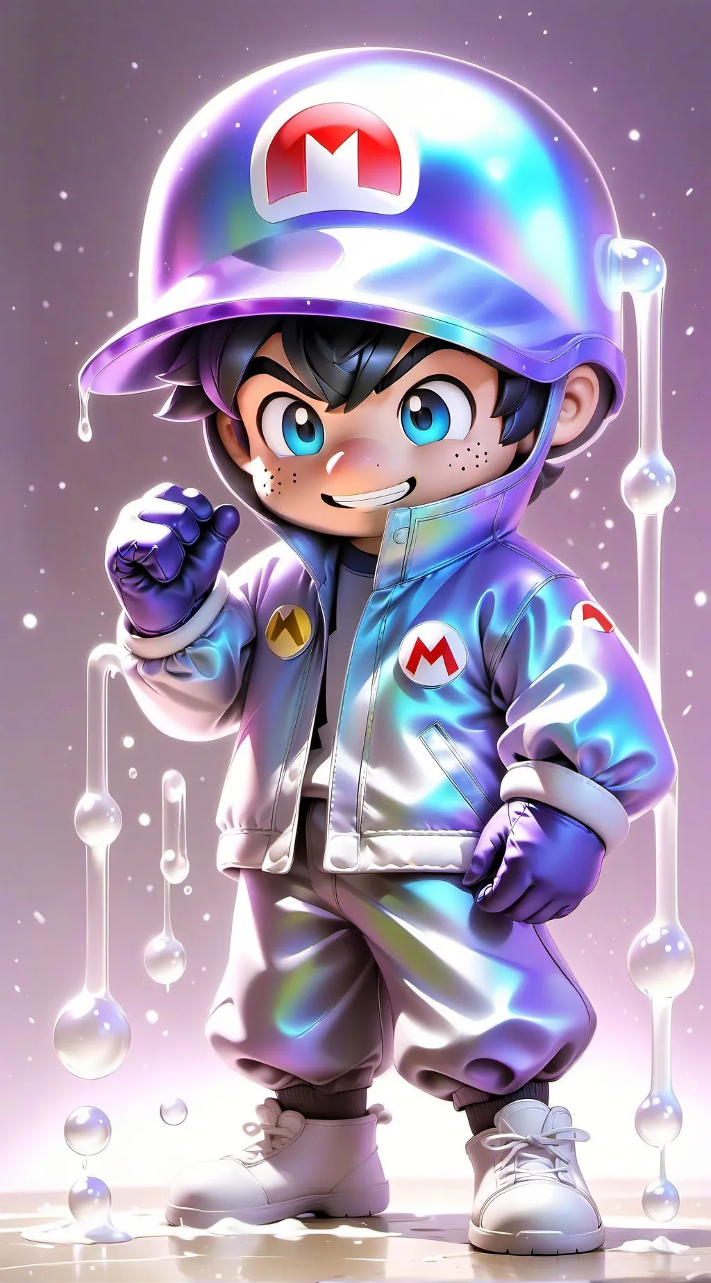 ai character: Smg4 background