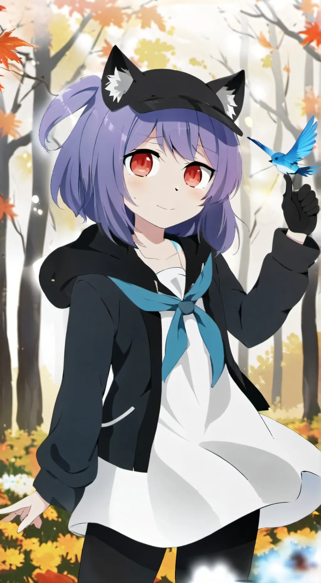 ai character: Узи  background