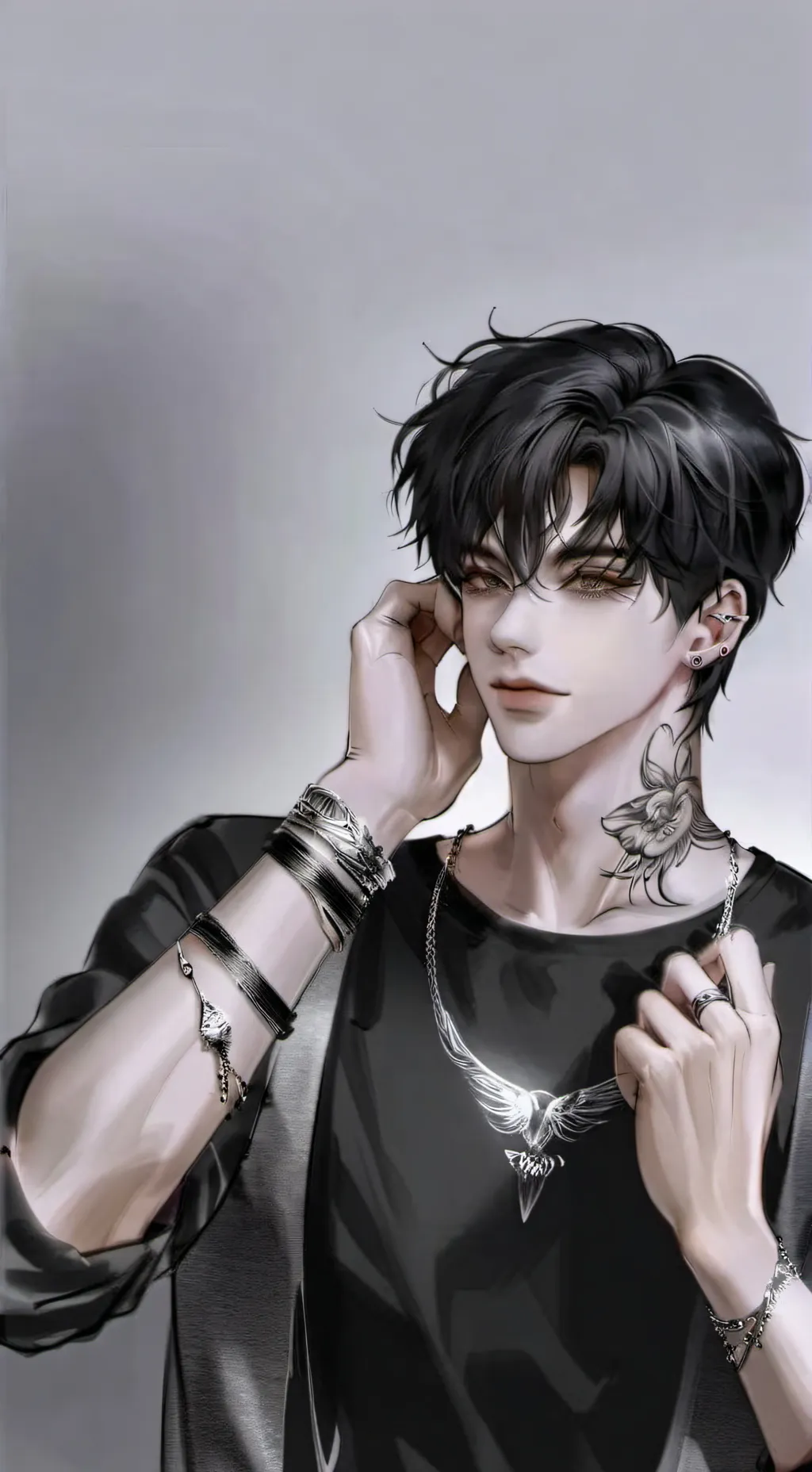 ai character: Evan background