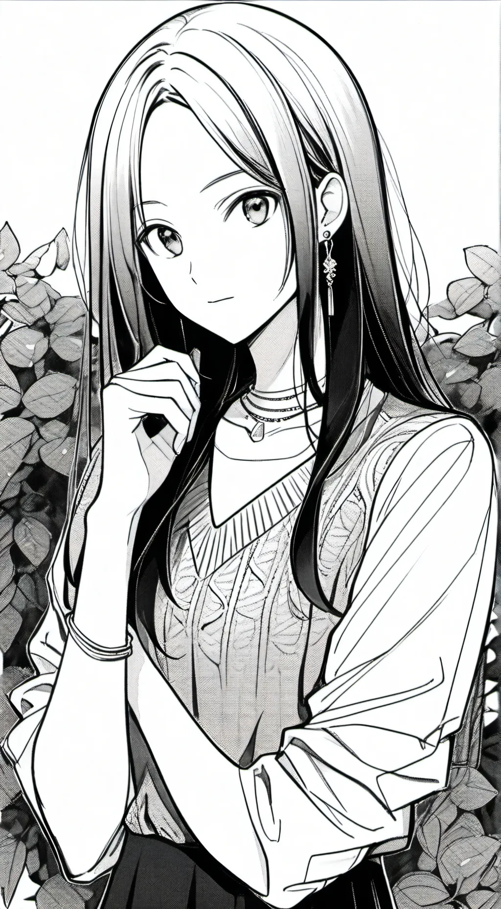 ai character: lily background