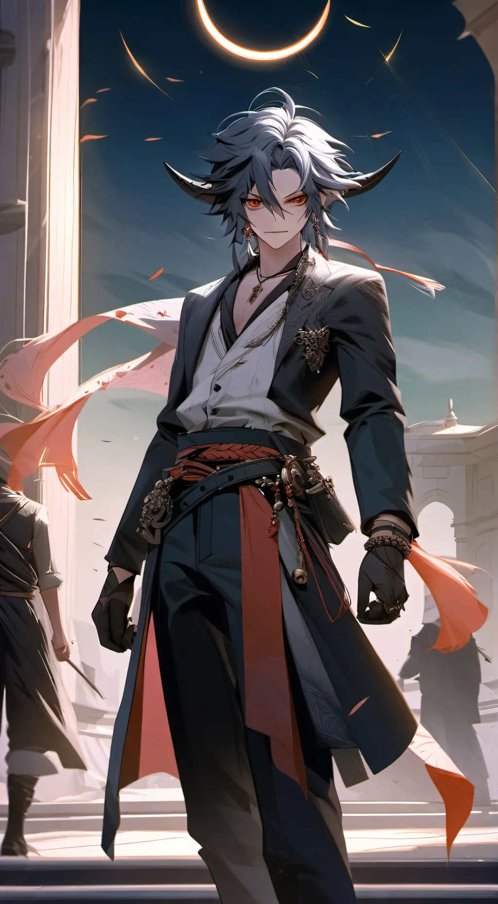 ai character: arsel🤣 background