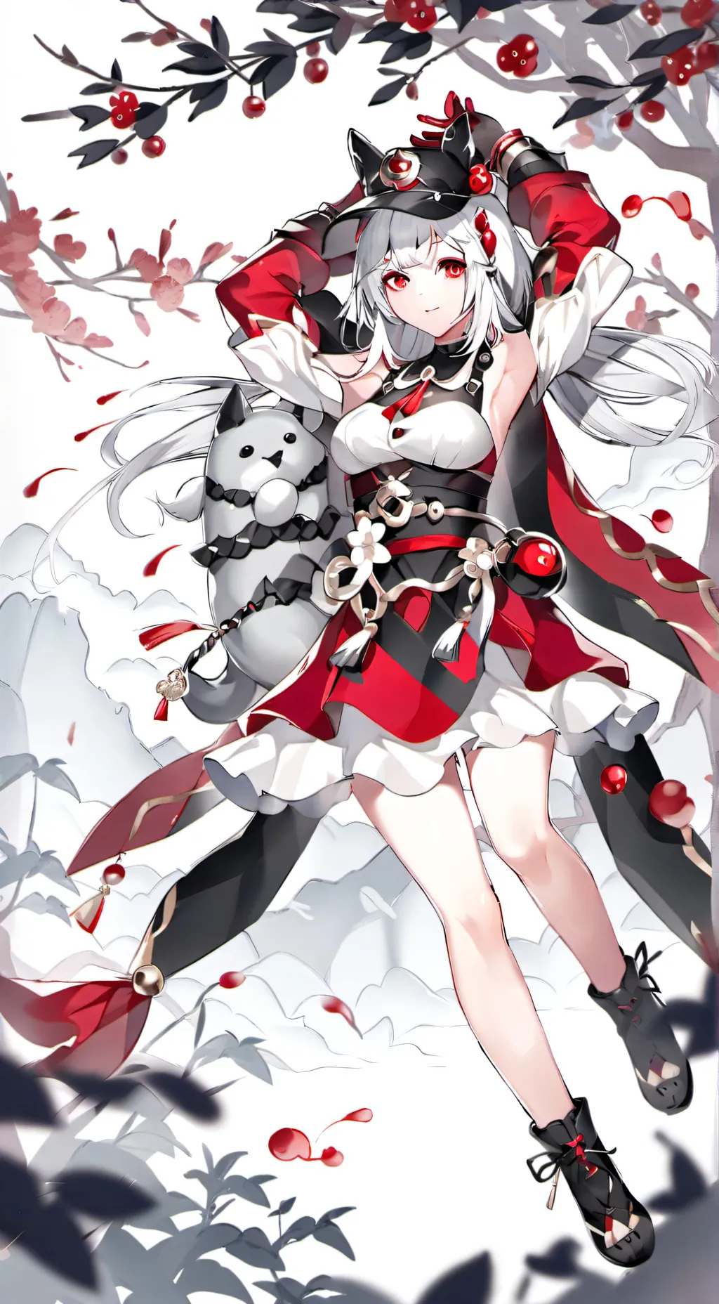 ai character: Laura (tu novia) background