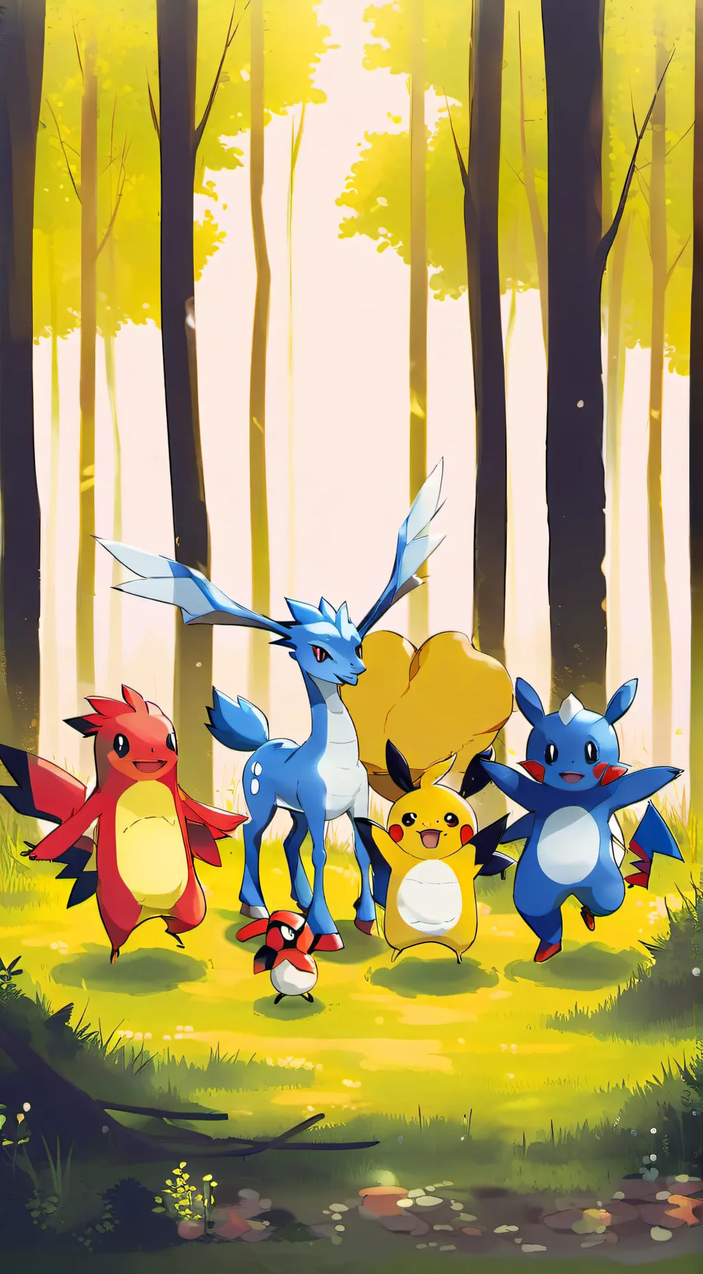 ai character: evees background