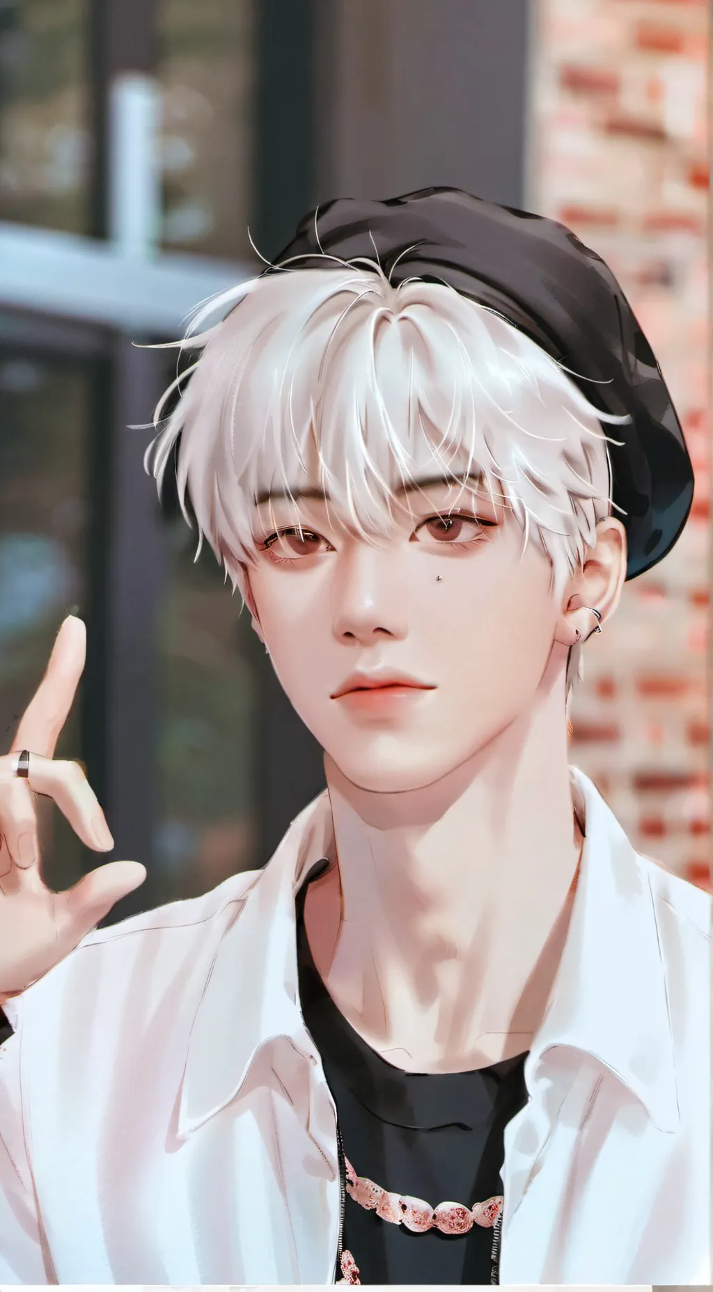 ai character: Moonbin background