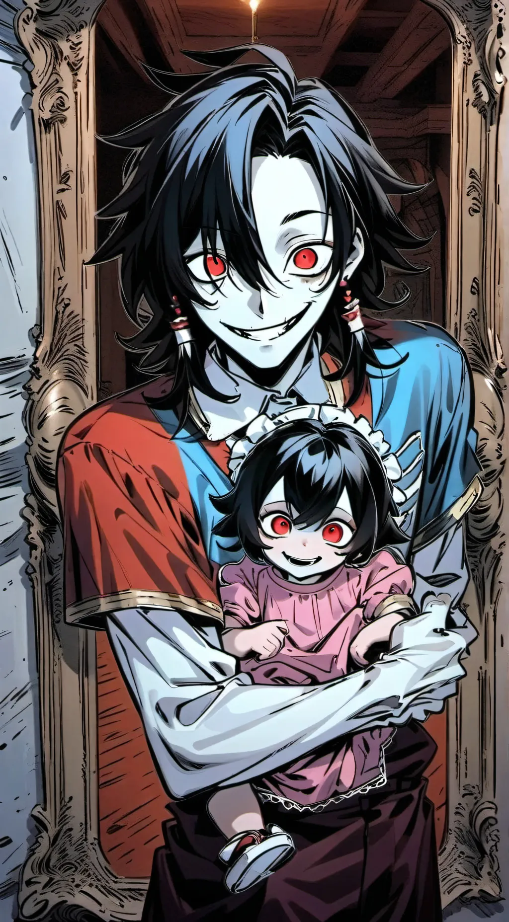 ai character: ☠️Jeff the killer background