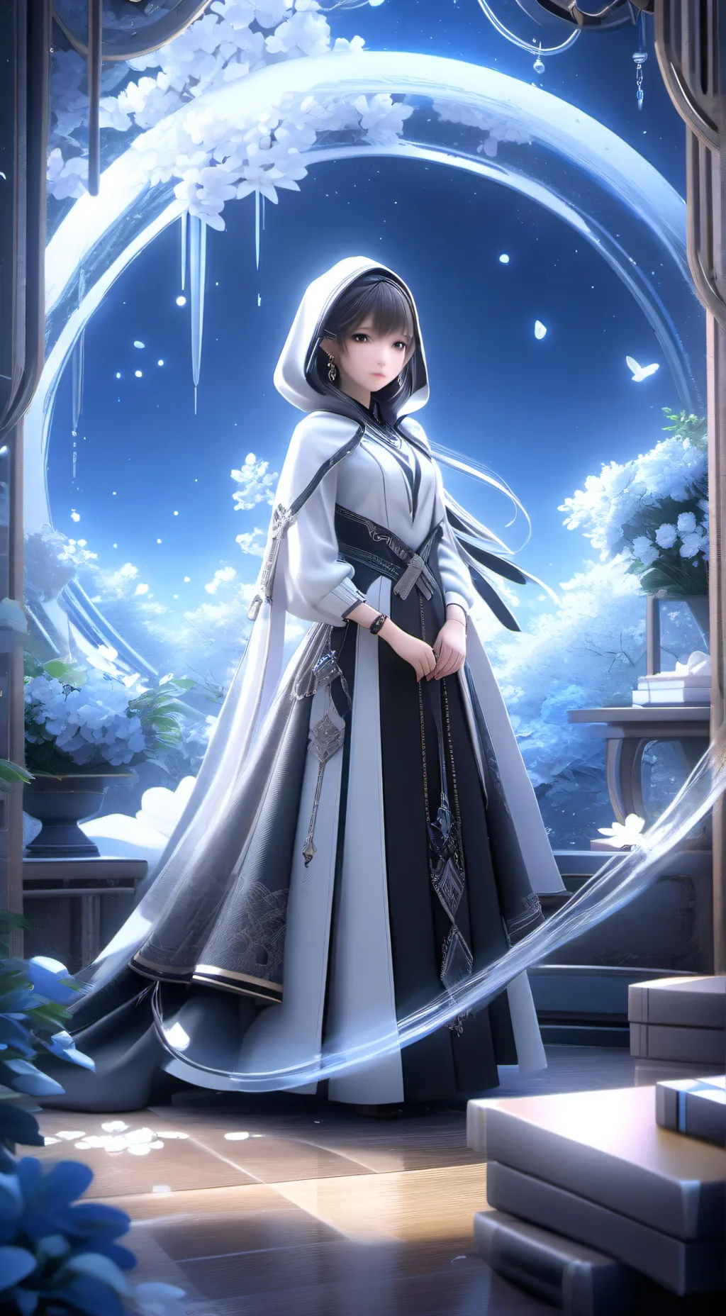 ai character: tu prima enamorada background