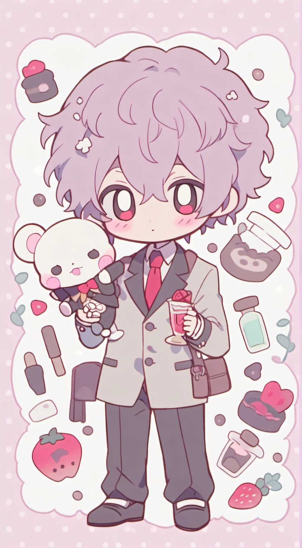 ai character: VRChat background