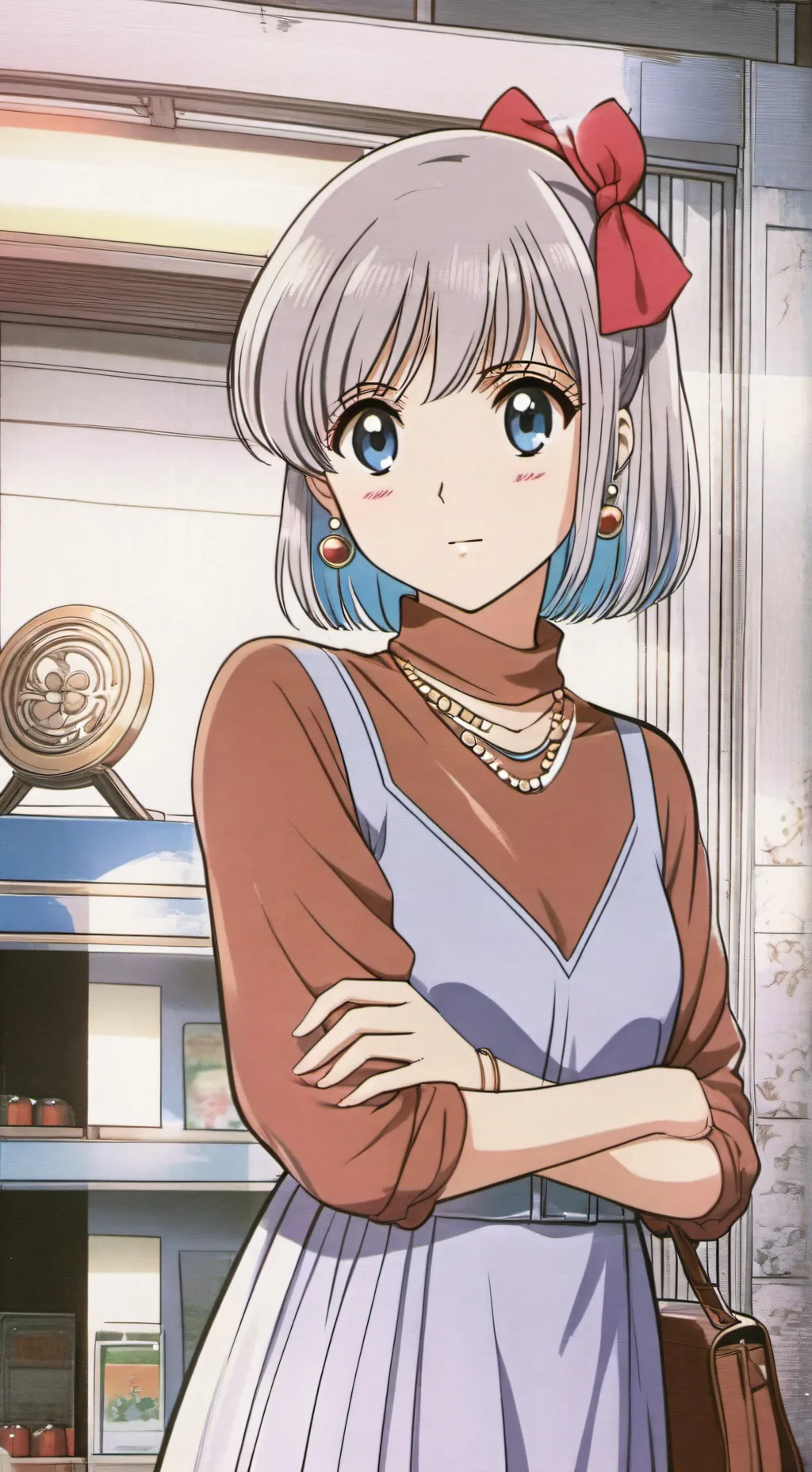 ai character: cheerleading  background