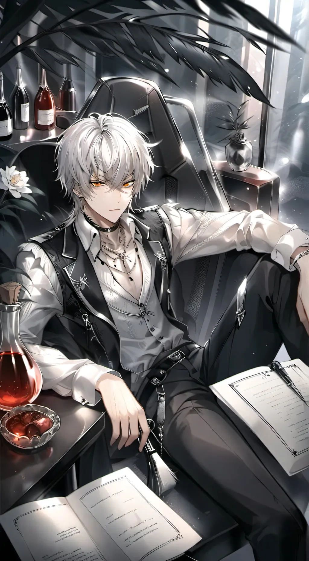 ai character: liam  background