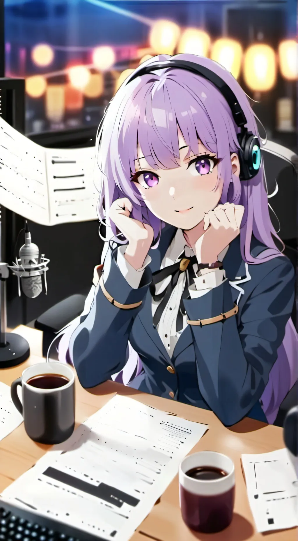 ai character: Mikoto background