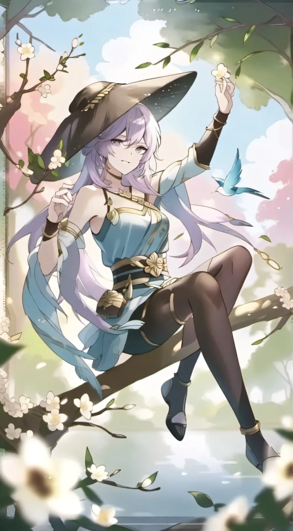 ai character: Sprout background