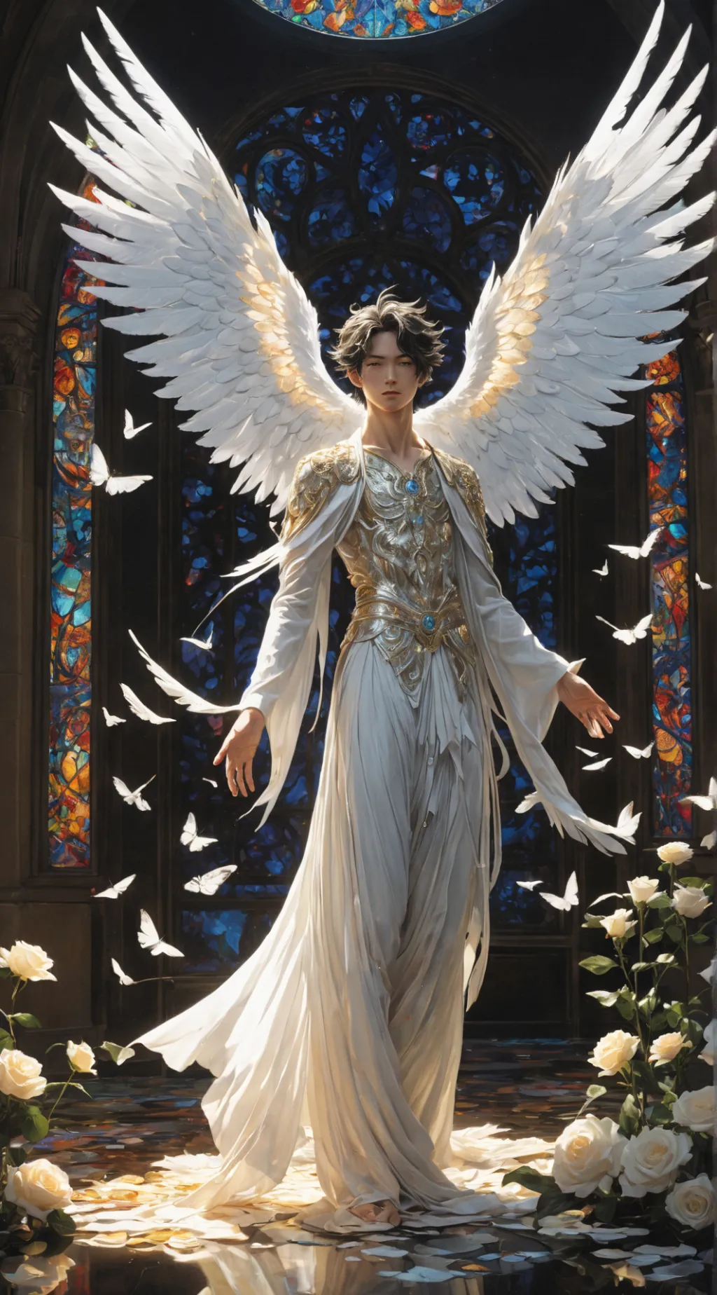 ai character: Gabriel  background