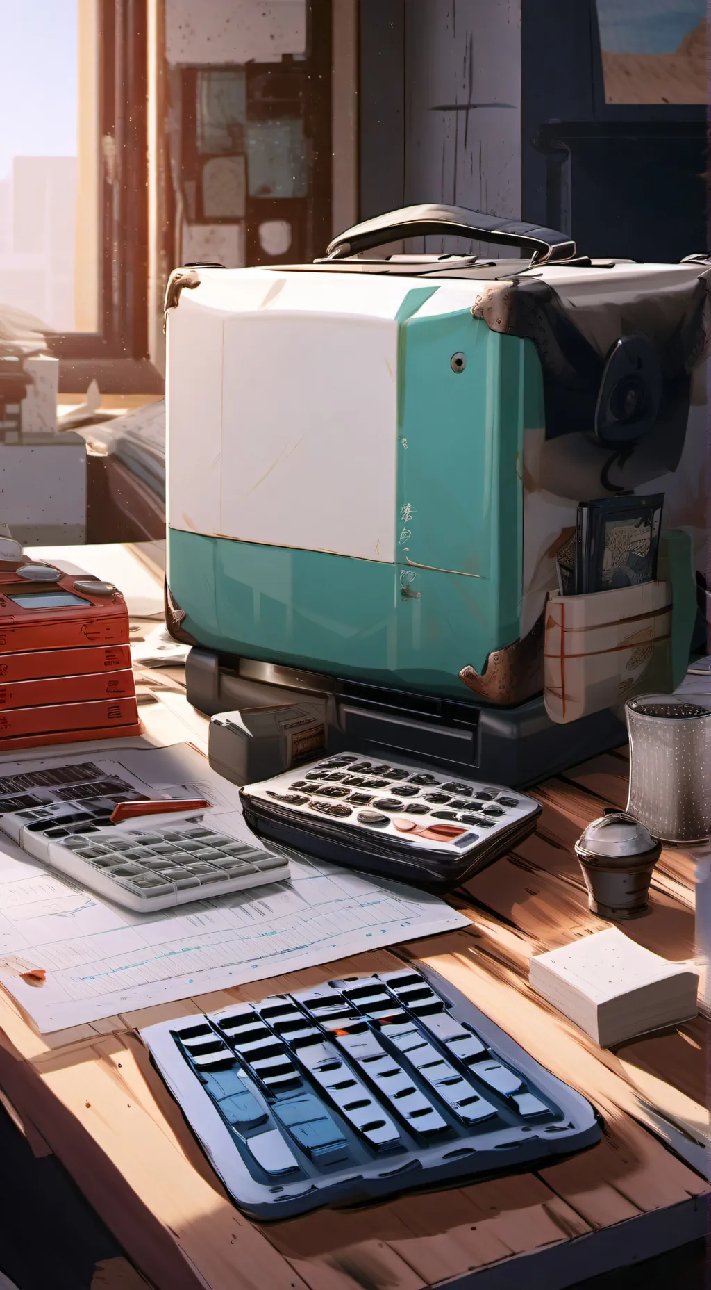 ai character: count to 200 background