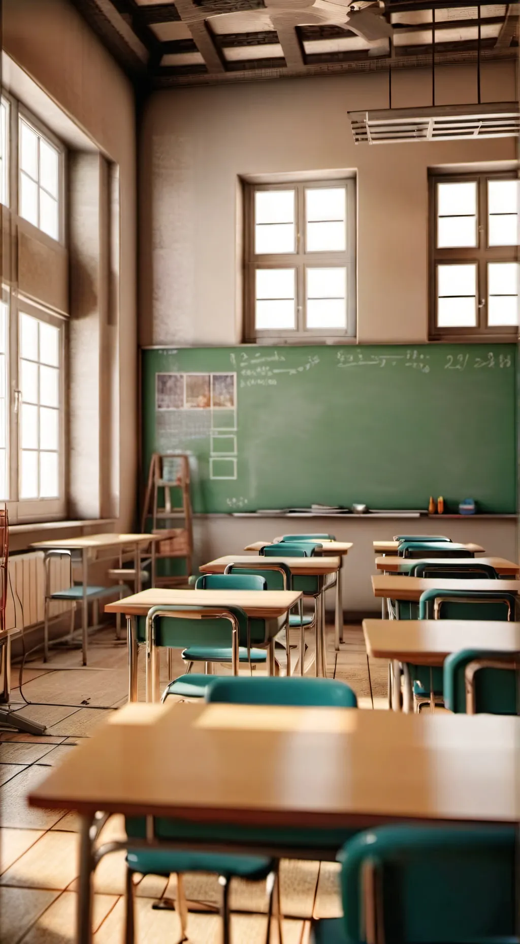 ai character: monster school background