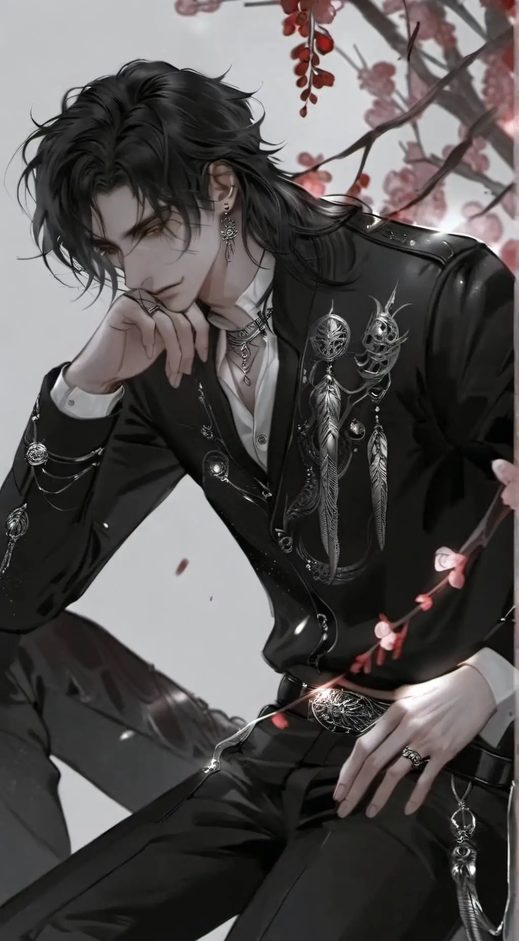 ai character: Luca 💀 background