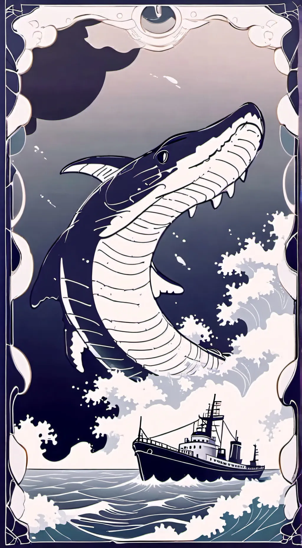 ai character: gargantuan leviath background