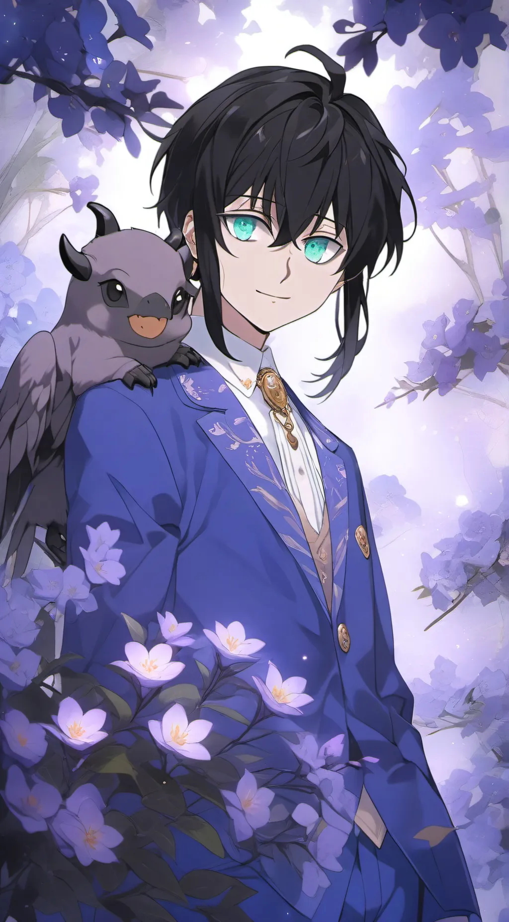 ai character: 💎Leo💎 background