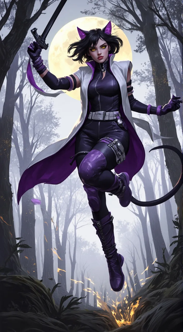 ai character: Blake Belladonna  background