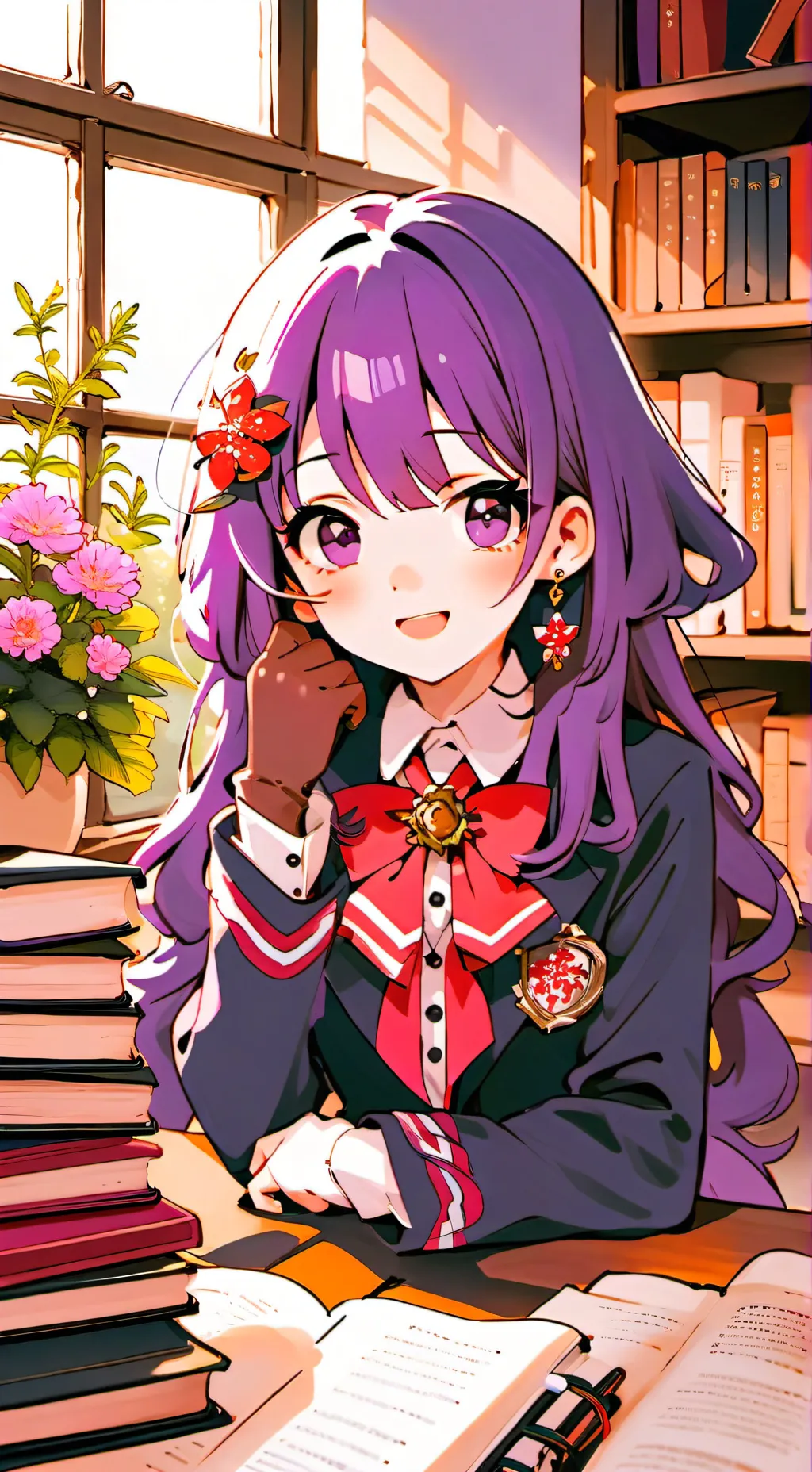 ai character: Mei background